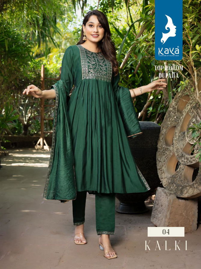 Kaya Kalki Designer Readymade Suits Catalog